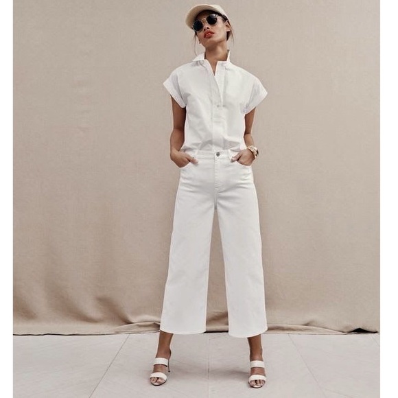 J. Crew Denim - J.Crew Rayner High Rise Wide Leg Jeans